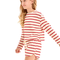 Stripe French Terry Top