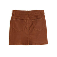 Lisa Coated Mini Skirt