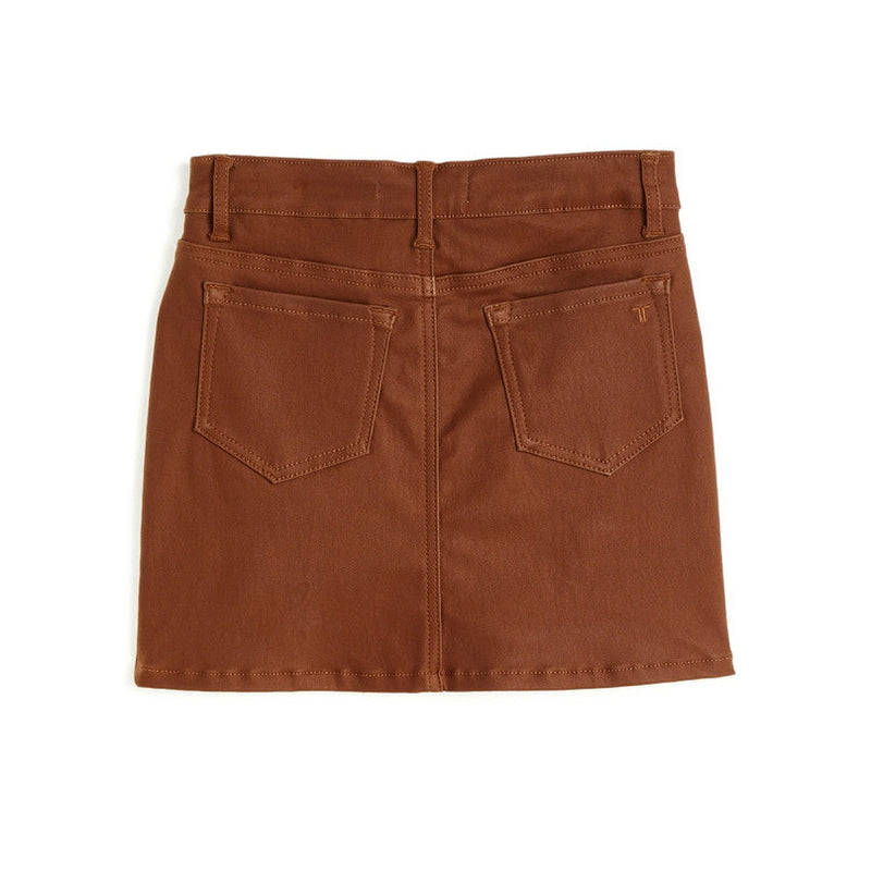 Lisa Coated Mini Skirt