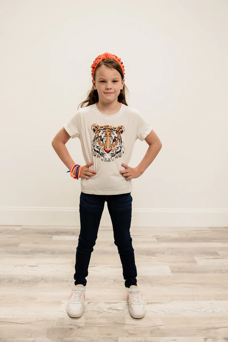 Queen Of Sparkles Tiger Tee