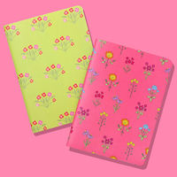 Notebook Set - Wildflower Bouquets