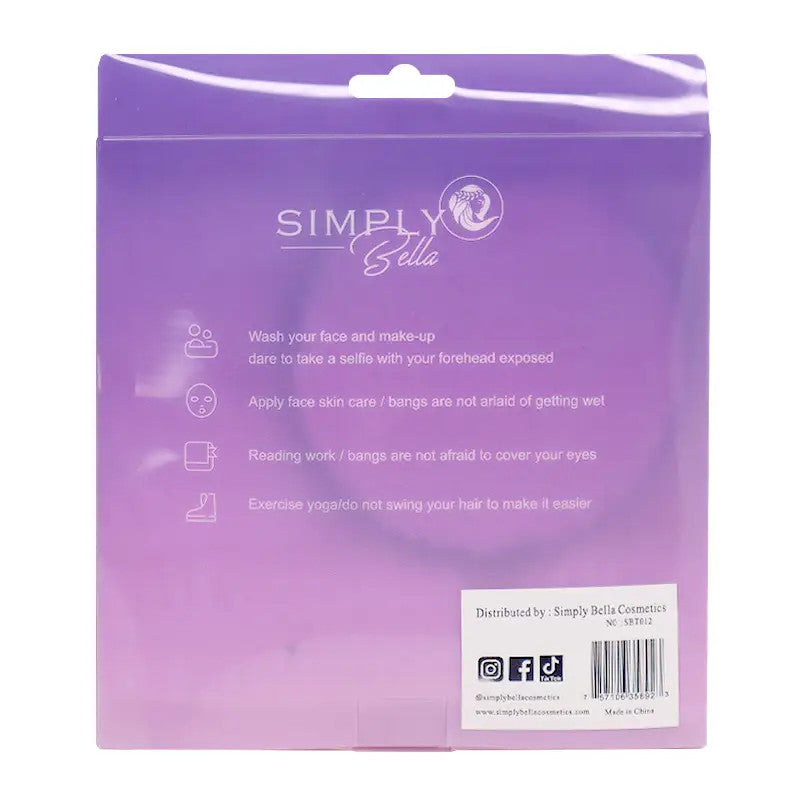 Pink Spa Headband & Wristband Set