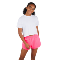 Girls Super Soft Boxy T Shirt - White