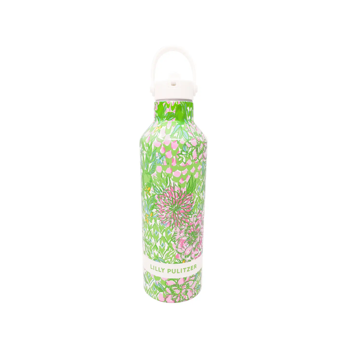Stainless Steel Water Bottle - Lime Feeling Good
