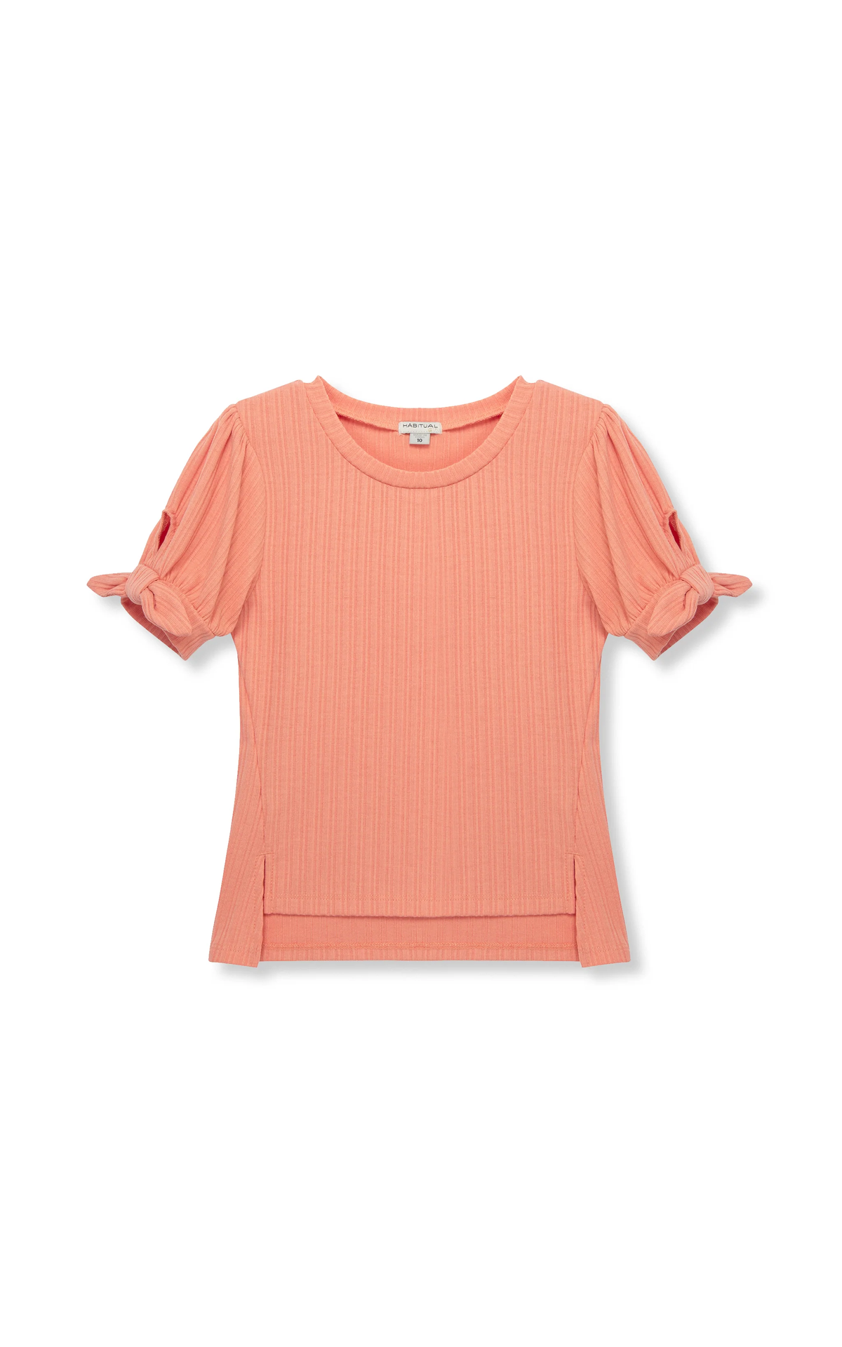Short Sleeve Tie Top