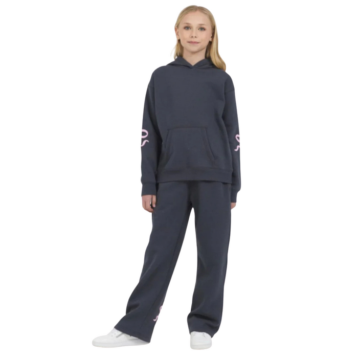 Pull Over Hoody - Bow Puff Print