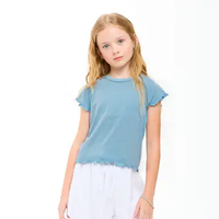 Double Waist Band Striped Gauze Shorts
