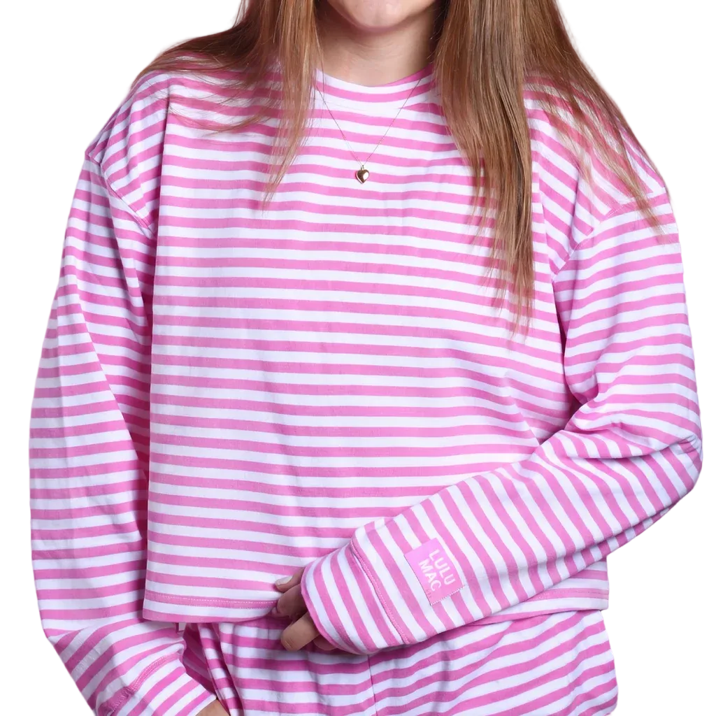Lulu Mac Striped Long Sleeve Top