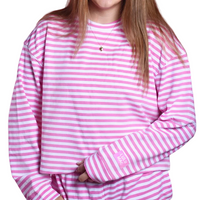 Lulu Mac Striped Long Sleeve Top