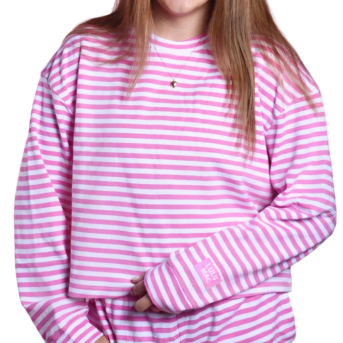 Lulu Mac Striped Long Sleeve Top