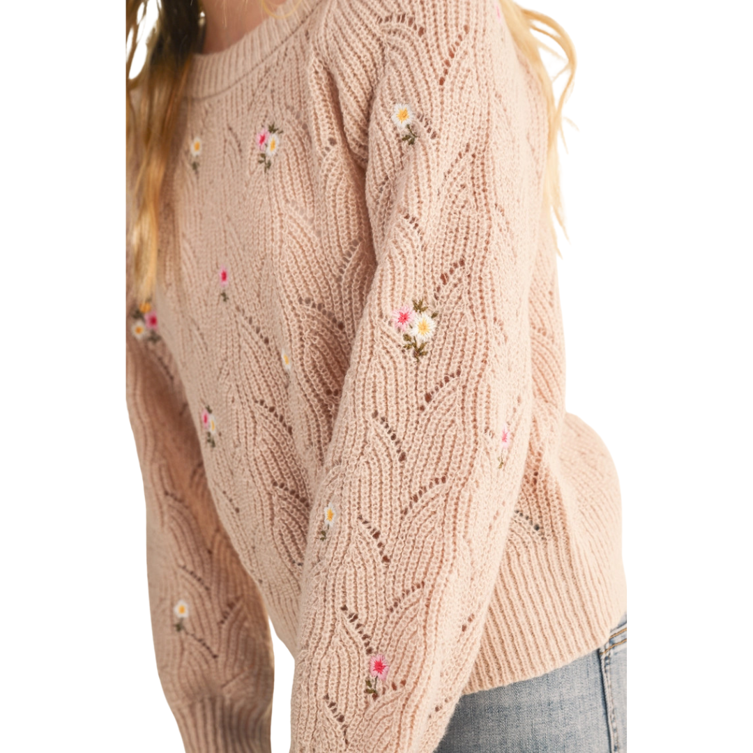 Girls Raglan Sweater