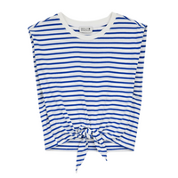 Girls Striped Knitted Tee