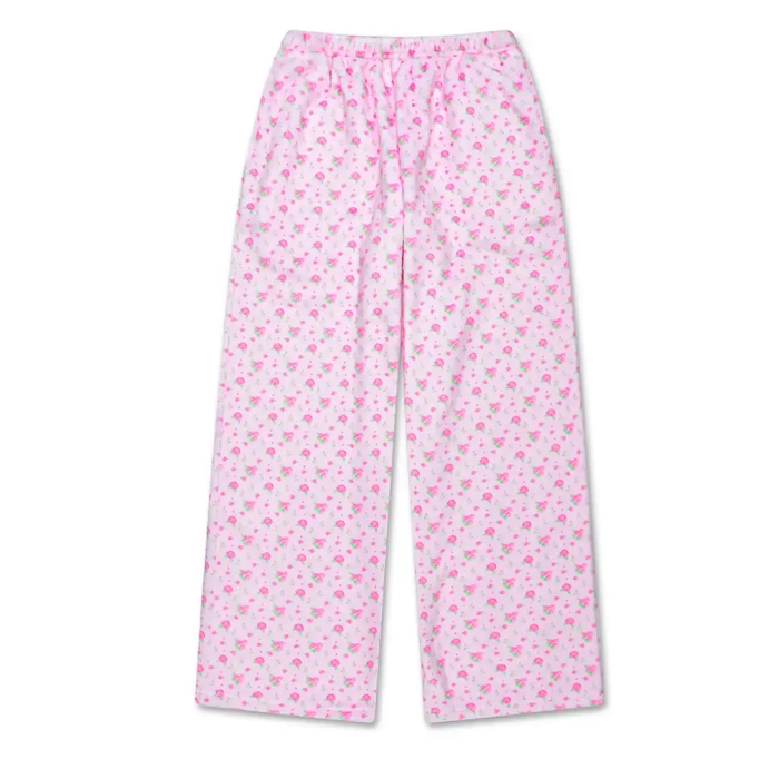 Pretty In Pink Plush Pants