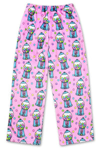 Bubble Gum Fun Plush Pants