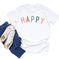 Happy Colorful Graphic Tee