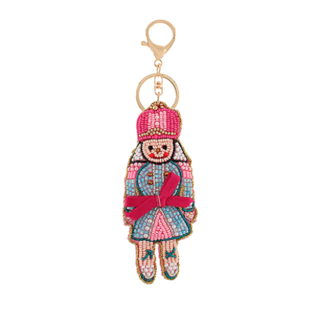 Beads Nutcracker Keychain