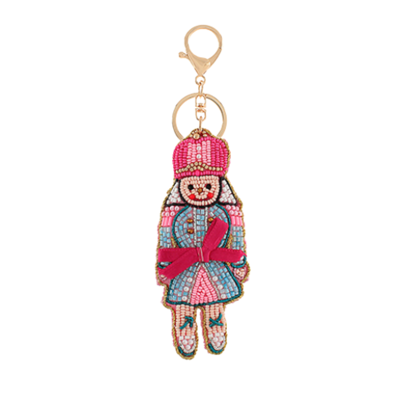 Beads Nutcracker Keychain