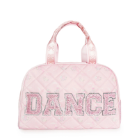 Dance Quilted Floral Medium Duffle Bag