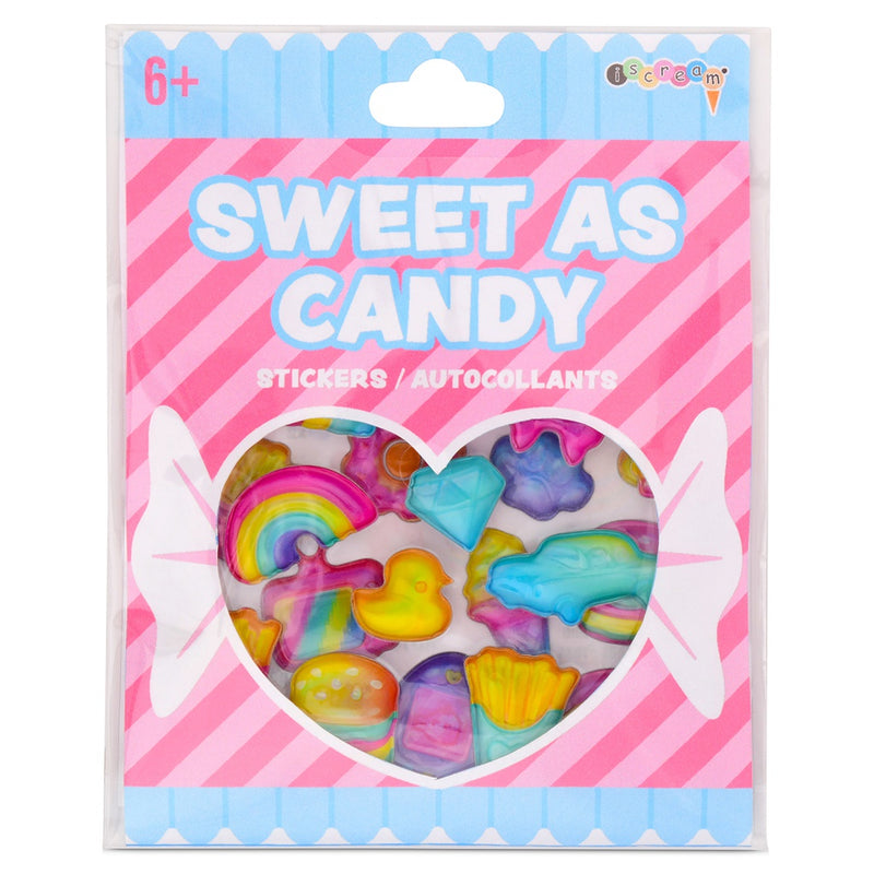 Candy Gel Glitter Stickers