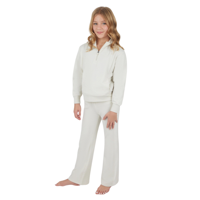 Confetti Terry Brushed Flare Pant