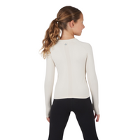 Girls Seamless Zaia Long Sleeve Active Top with Thumbholes