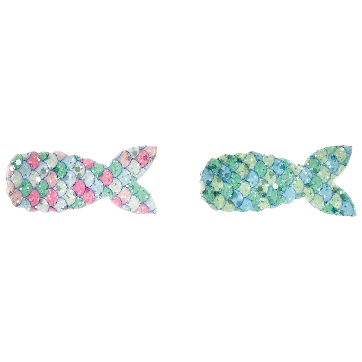 Mermaid Hair Don't Care Clips Set