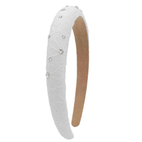 Crystallized Padded Eyelet Headband