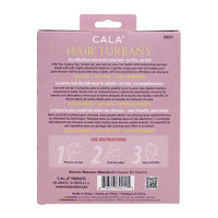 Pink Microfiber Hair Turbans