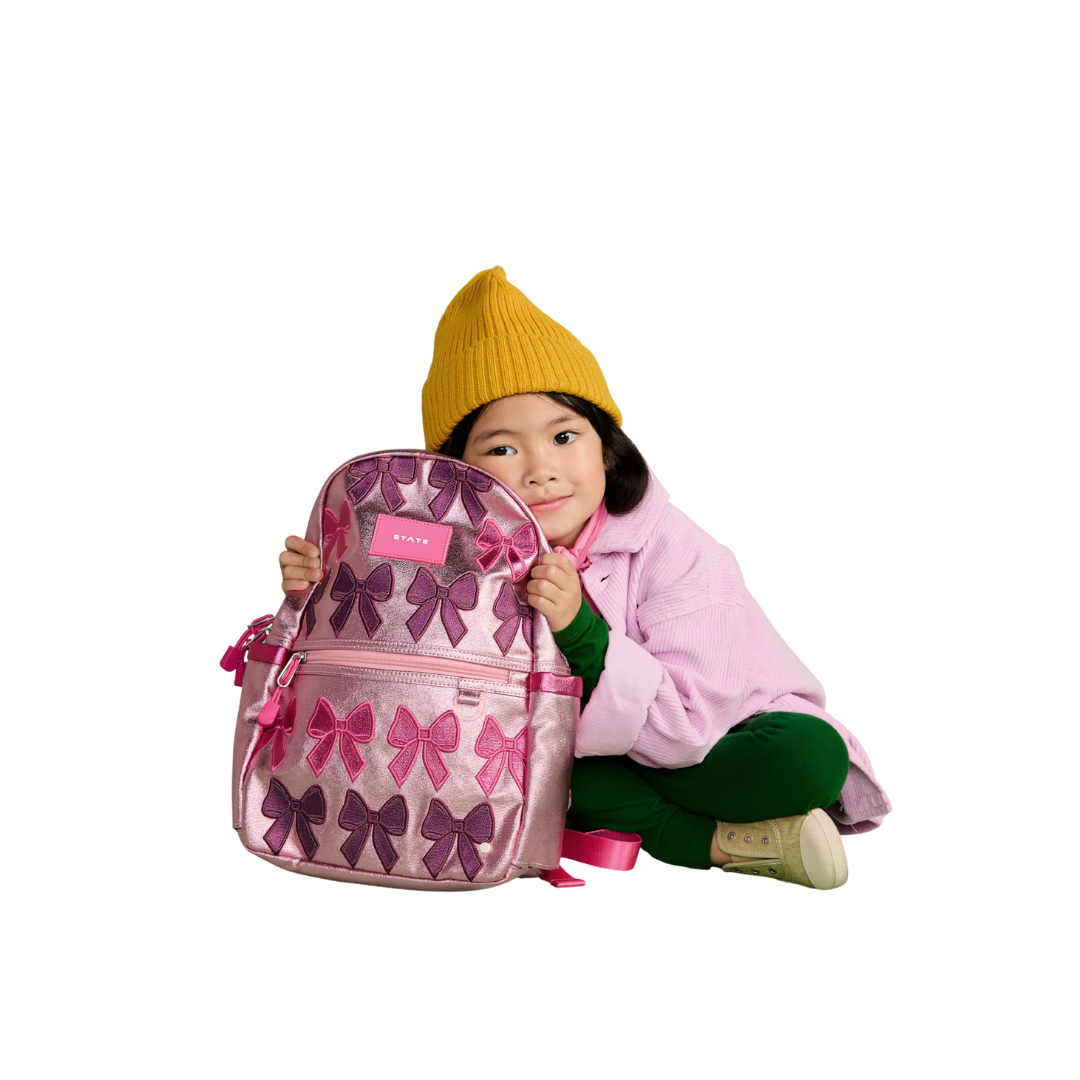 Kane Backpack - Patchwork Bows