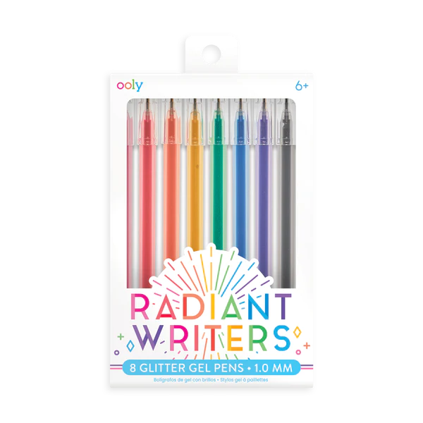 Radiant Writers Glitter Gel Pens