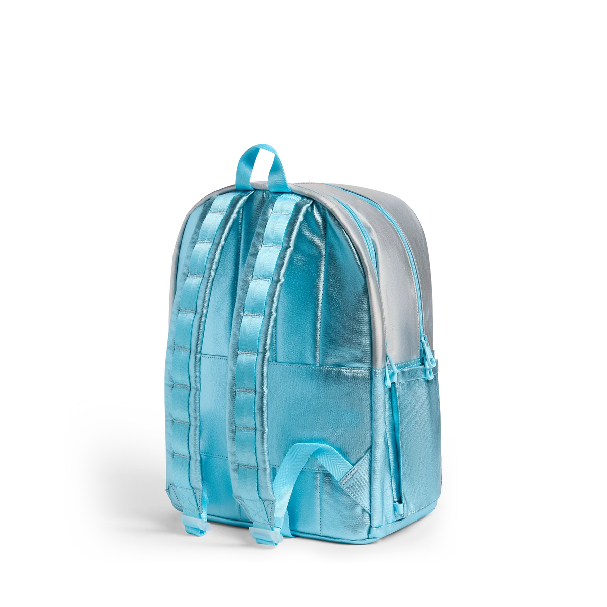 Kane Double Pocket Backpack - Blue Iridescent