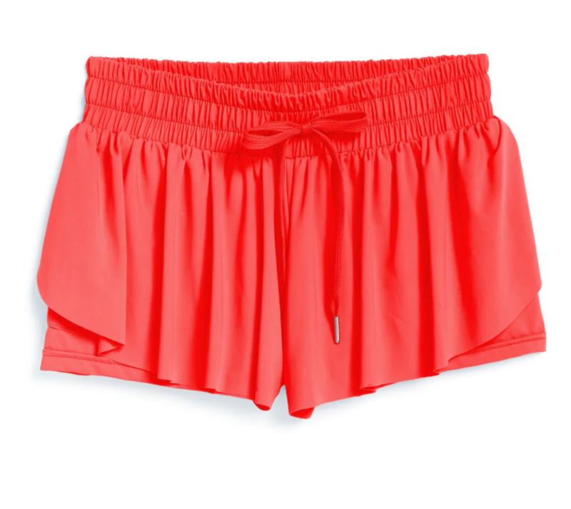 Flyaway Short, Neon Orange