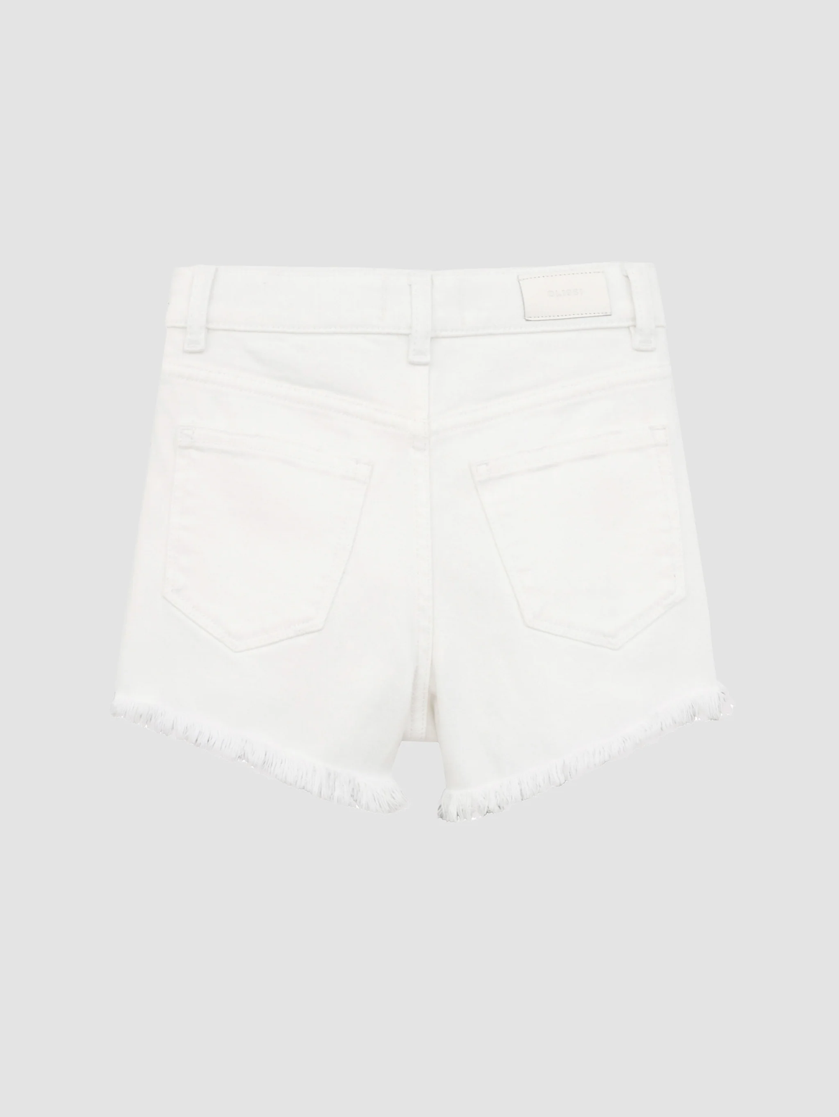 Lucy High Rise Shorts: Cut Off