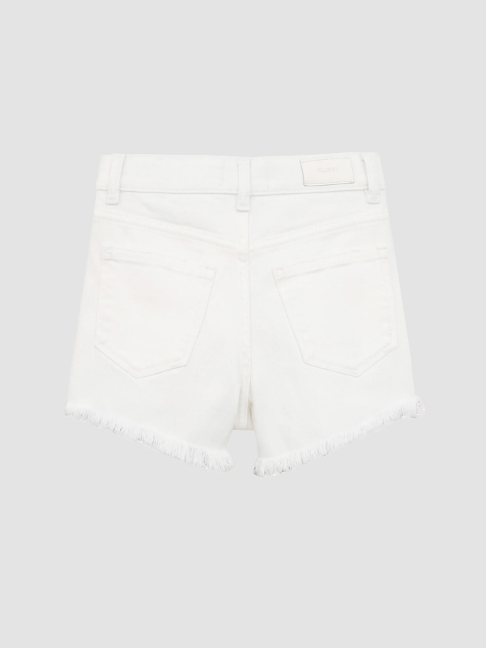 Lucy High Rise Shorts: Cut Off