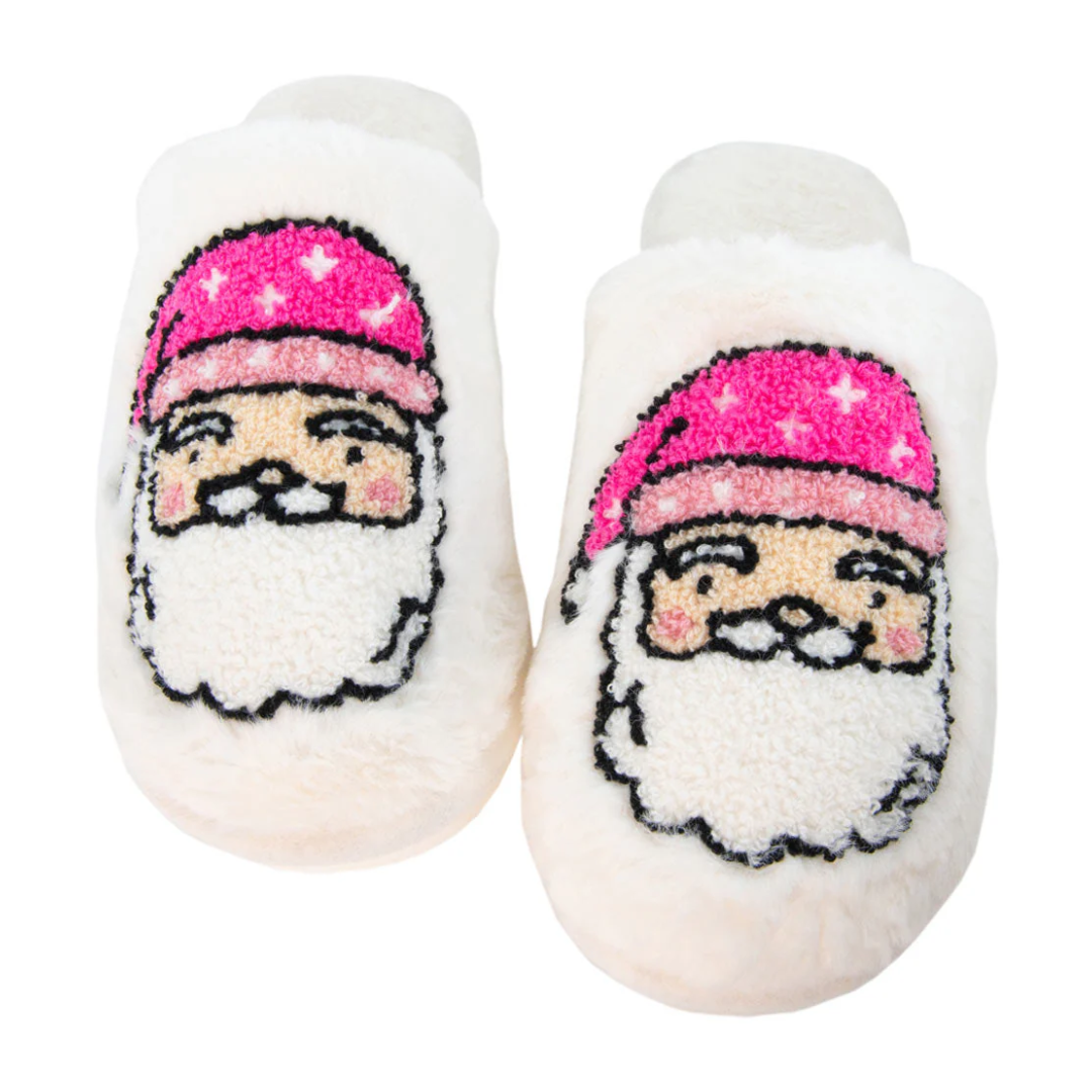 Santa Face House Slippers
