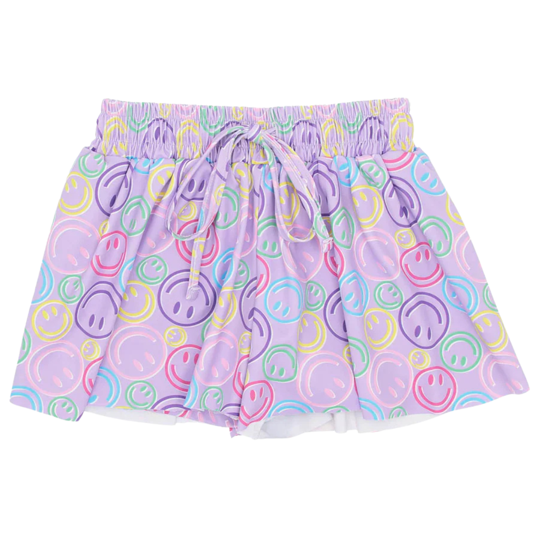 Smiley Butterfly Short