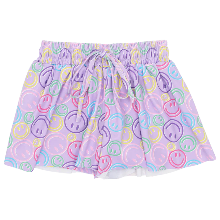Smiley Butterfly Short