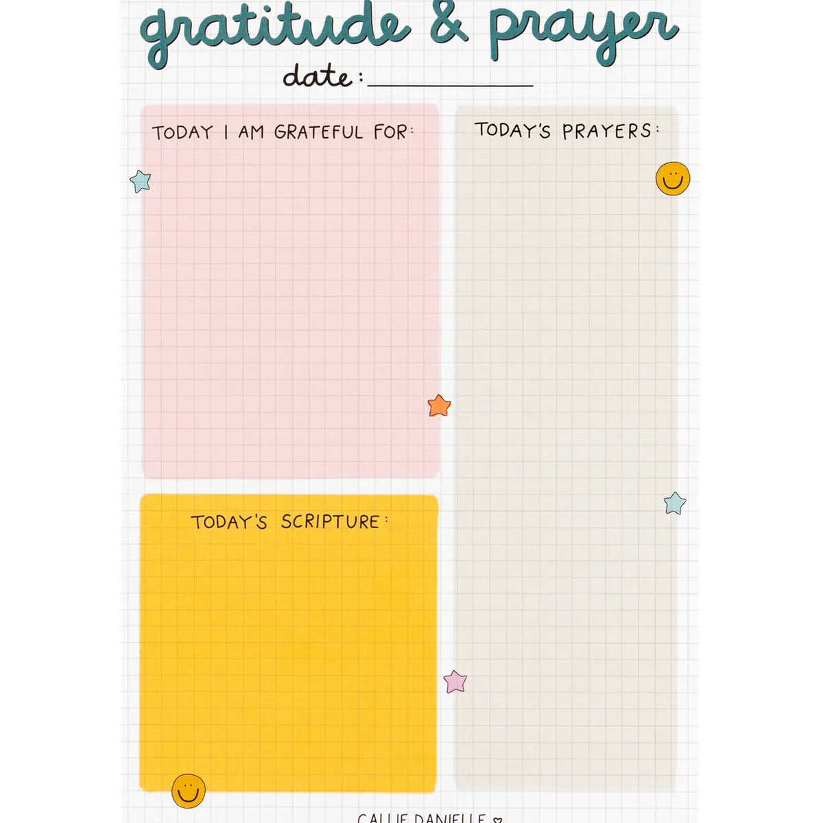 Guided Prayer Notepad