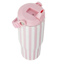 30 Oz Vault 3D Pink Stripe Water Bottle