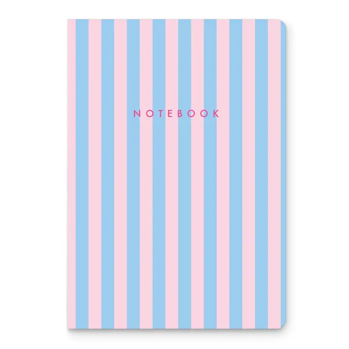 Cotton Candy Stripes Keri Notebook