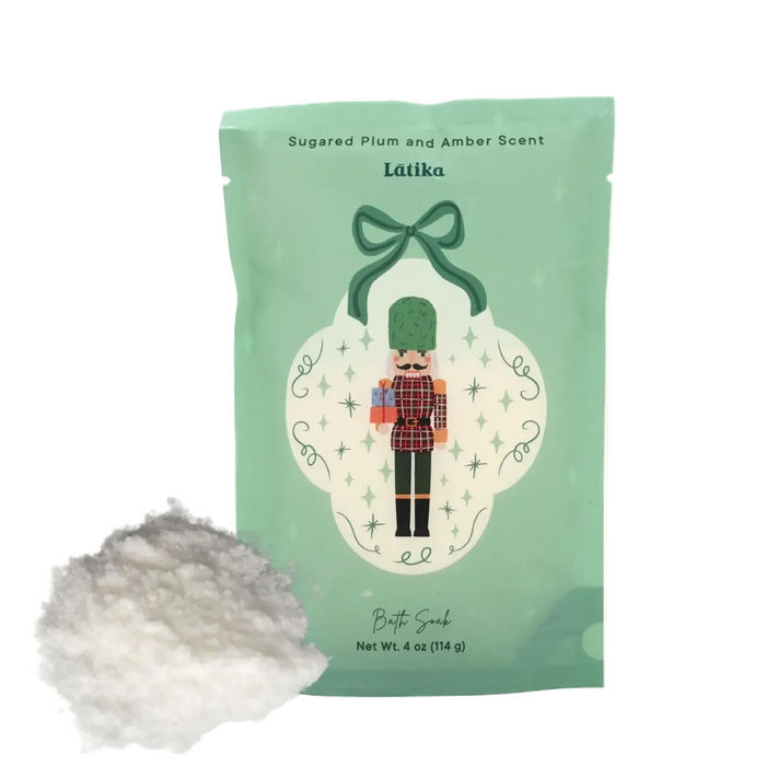 Christmas Nutcracker Bath Salt Stocking Stuffer