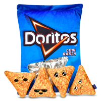 Doritos Cool Ranch Packaging Plush