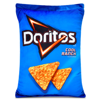 Doritos Cool Ranch Packaging Plush