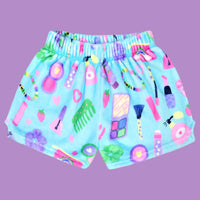 Wake Up And Make Up Plush Shorts