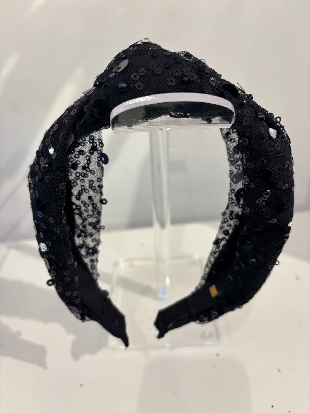 Crystallized Pearl / Sequin Knot Headband