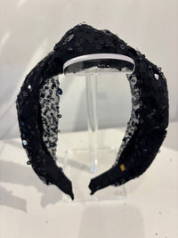 Crystallized Pearl / Sequin Knot Headband