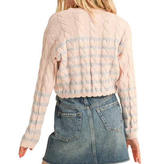 Boxy Cropped Pullover