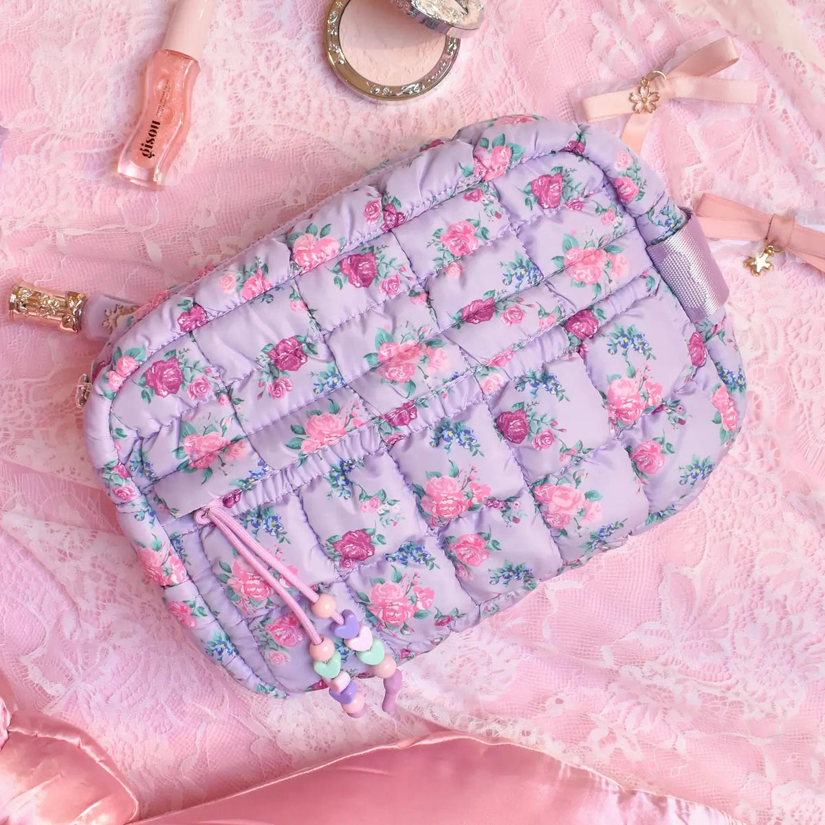 Floral Printed Pouch