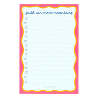 Faith Can Move Mountains Notepad