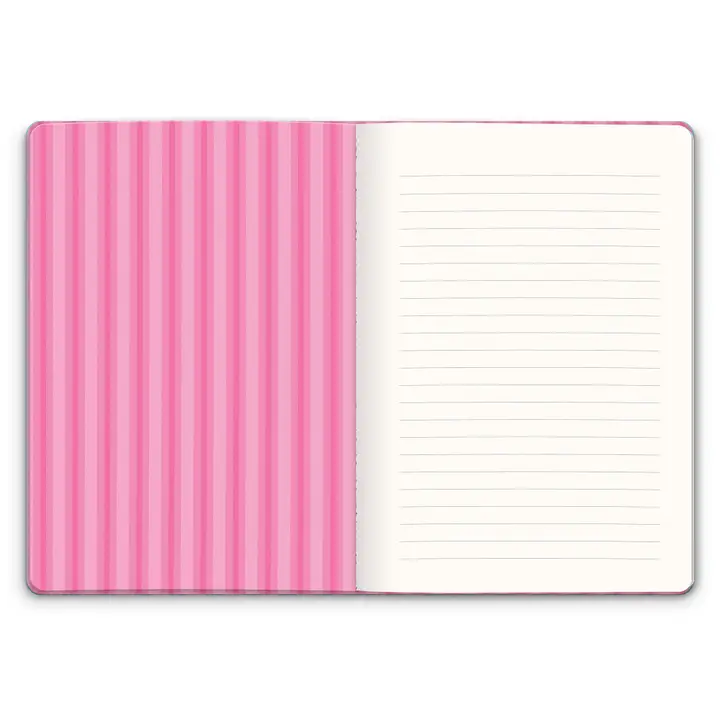 Cotton Candy Stripes Keri Notebook